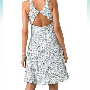 prAna Women's Skypath Open Back Athletic Dress - XL